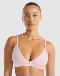 adidas Sportswear - Active Essentials Cotton 3 Stripes Triangle Wrap Bralette
