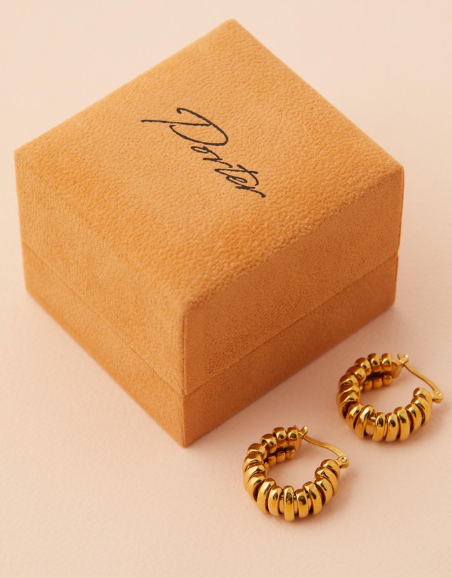 Porter Jewellery - Turtle Hoops