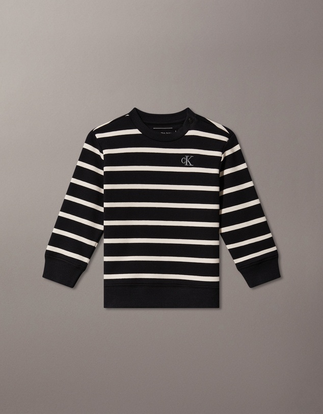 Calvin Klein Jeans - Newborn Striped Sweatshirt