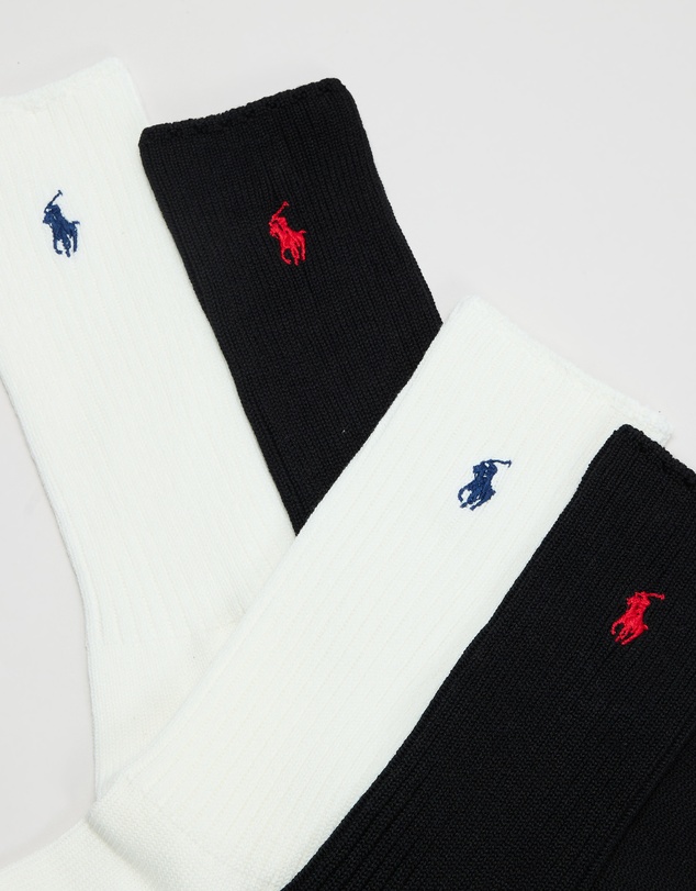 Polo Ralph Lauren - 2-Pack Bundle Classic Crew Socks