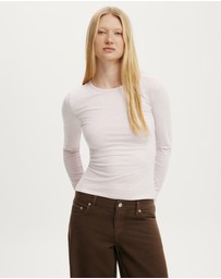 Cotton On - Everyday Smooth Long Sleeve T-Shirt