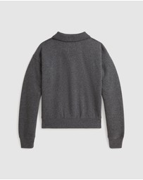 Polo Ralph Lauren - Logo Fleece Polo Sweatshirt - Teens