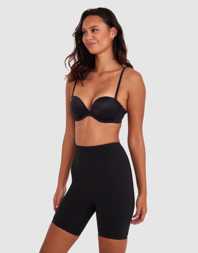 Bras N Things - Microfibre Thigh Shaper - Black