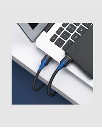 Ugreen - UGREEN USB-A 3.0 Male to Male Cable – 1m 5Gbps Data Transfer Black