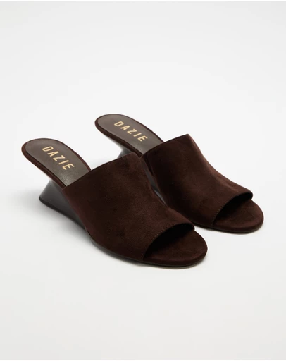 Dazie - Sal Structured Wedge Mules