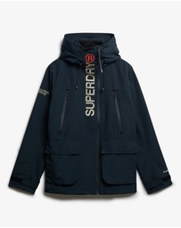 Superdry - Slim Fit Hooded Ultimate Embroidered Windbreaker