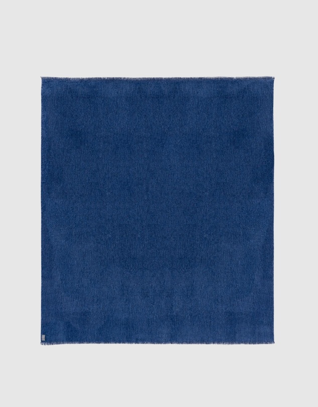 St Albans - Alpaca Throw Blanket Atlantic