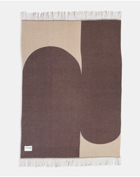 Morgan & Taylor - Abstract Artist Throw Blanket