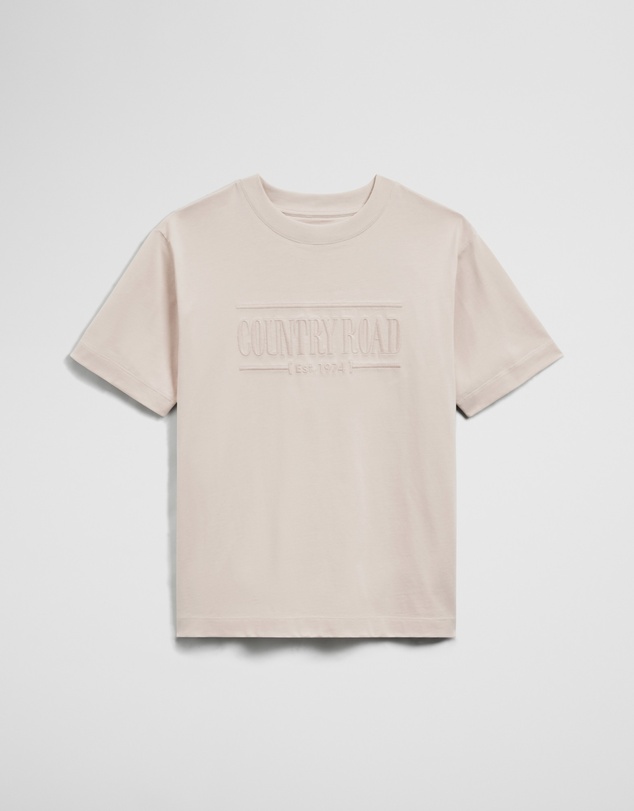Country Road - Teen Australian Cotton Short Sleeve Relaxed Heritage T-shirt