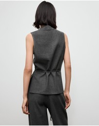 M.N.G - Turtleneck Top With Belt