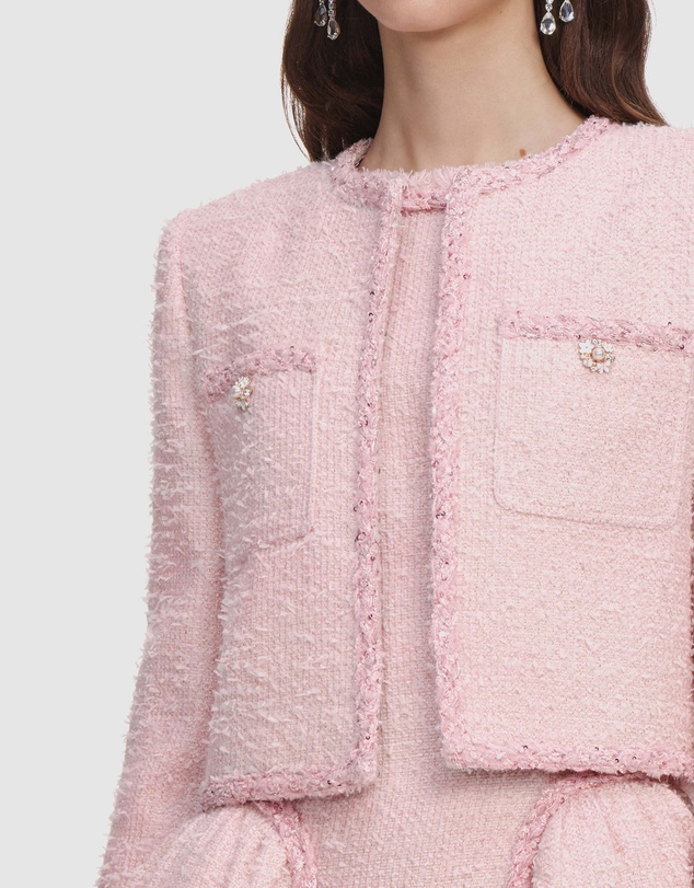 Self Portrait - Boucle Jacket