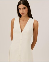 Tussah - Saphira V Neck Midi Dress
