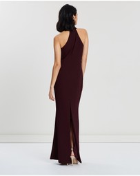 Romance by Honey and Beau - Lyla High Neck Maxi Dress