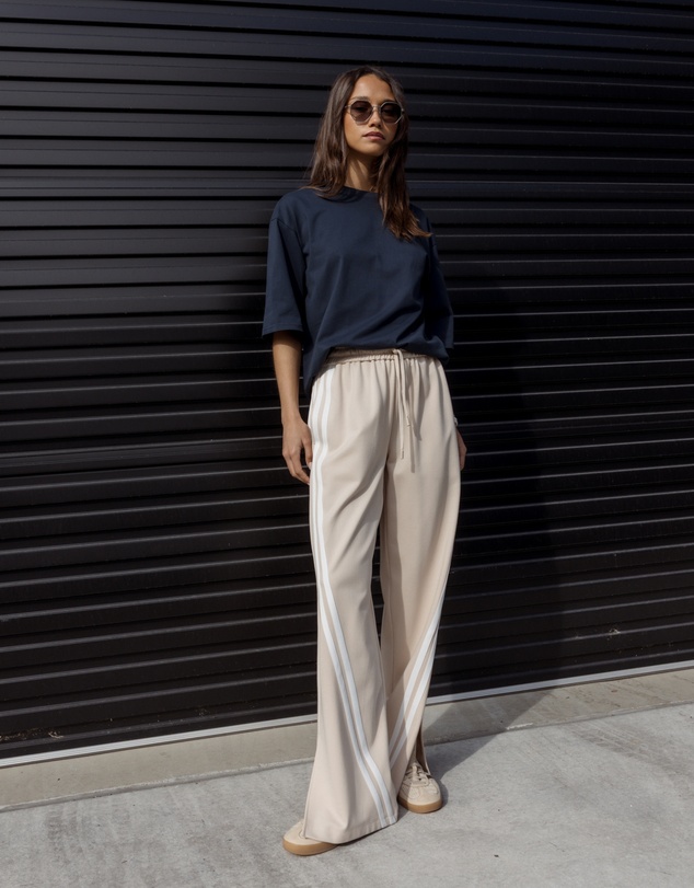 ALEXANDRA - Zuri T-Shirt Navy