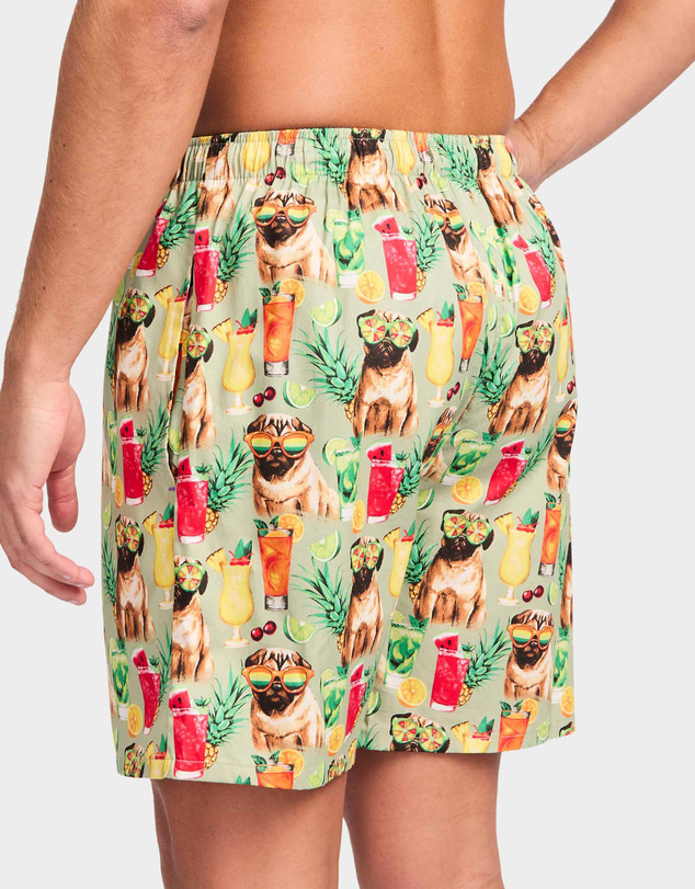 Mitch Dowd - Mitchdowd Party Pugs Cotton Sleep Shorts