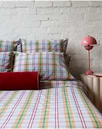 Mosey Me - Confetti Plaid Standard Pillowcase Set