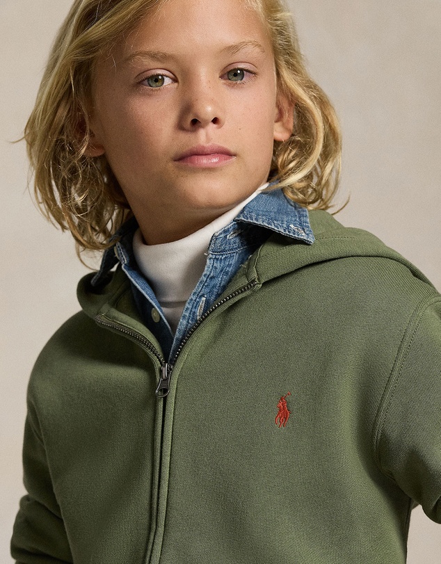 Polo Ralph Lauren - Fleece Full-Zip Hoodie - ICONIC EXCLUSIVE - Teens