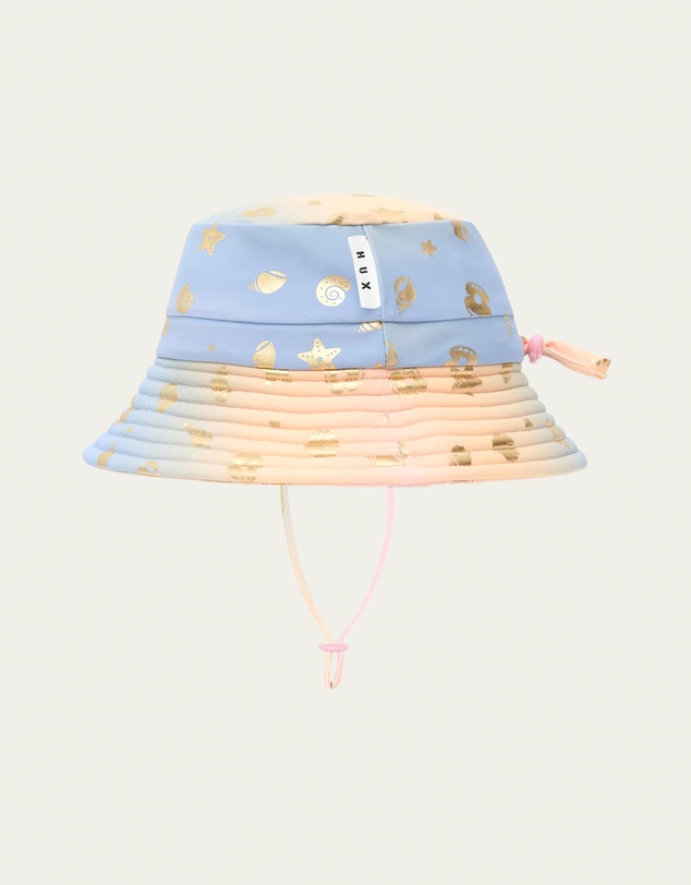 Huxbaby - Shell Foil Ombre Swim Hat - ICONIC EXCLUSIVE - Kids