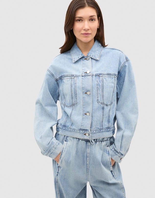 Seed Heritage - Denim Crop Jacket