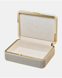 Wolf - Wolf Bella Medium Jewellery Box Bone