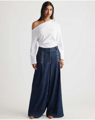 Decjuba - Devina Wide Leg Jeans