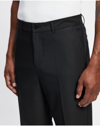 Staple Superior - Tailored Straight Fit Trousers