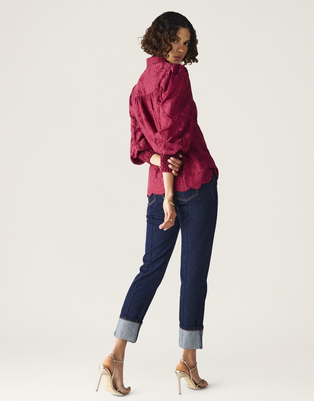 MOS The Label - Edith Lace Blouse