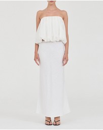 FRIEND of AUDREY - The Linen Bubble Top