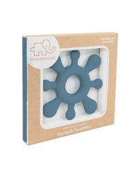 Playground - Silicone Splash Teether - Steel Blue