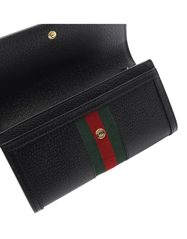 Pre-Loved by Azura Reborn - Pre-Loved Leather Web Ophidia Long Wallet