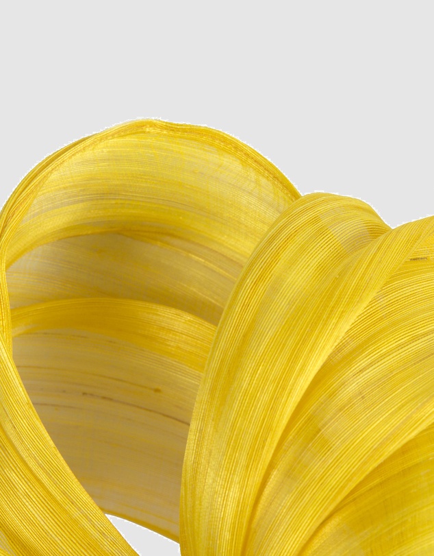 Fillies Collection - Bespoke Yellow Bow Racing Fascinator