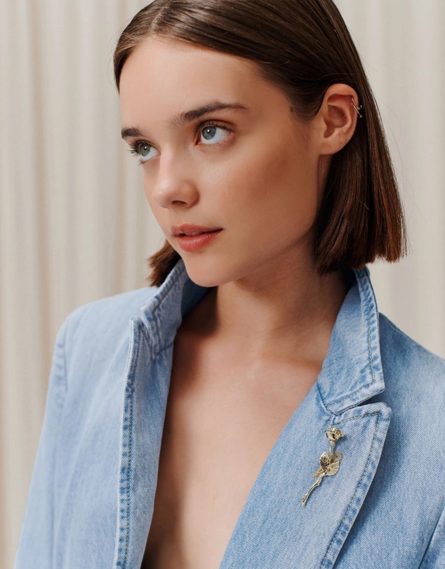 Marella - ICONIC EXCLUSIVE - Emily Ratajkowski - Denim Jacket