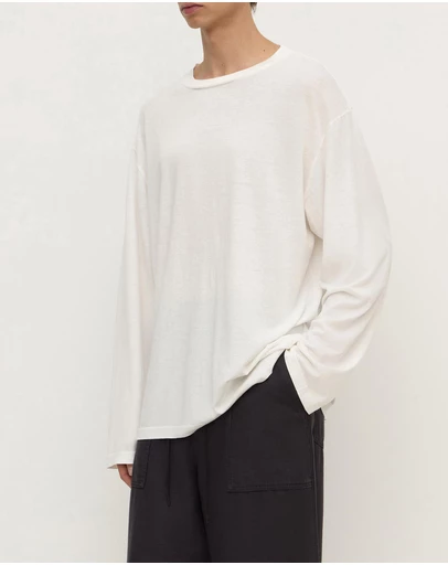 Assembly Label - Billie Cotton Hemp Long Sleeve Tee