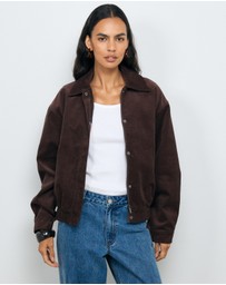 AERE - Nara Corduroy Bomber Jacket