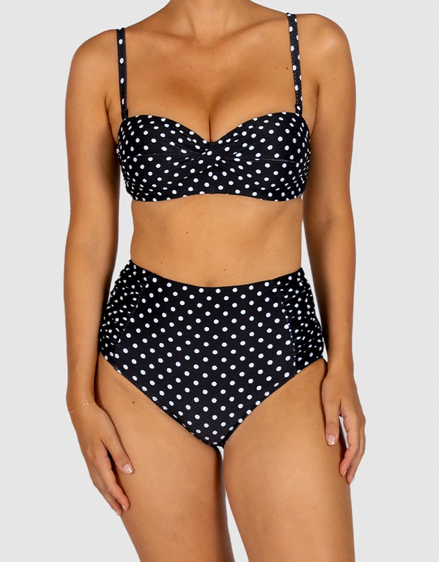 Baku Swimwear - Parisian Summer High Waist Bikini Bottom