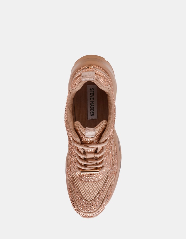 Steve Madden - Zonar-R Rose Gold Sneakers