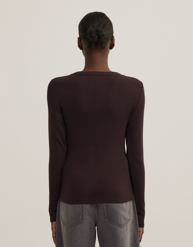 Witchery - Crew Rib Long Sleeve Top