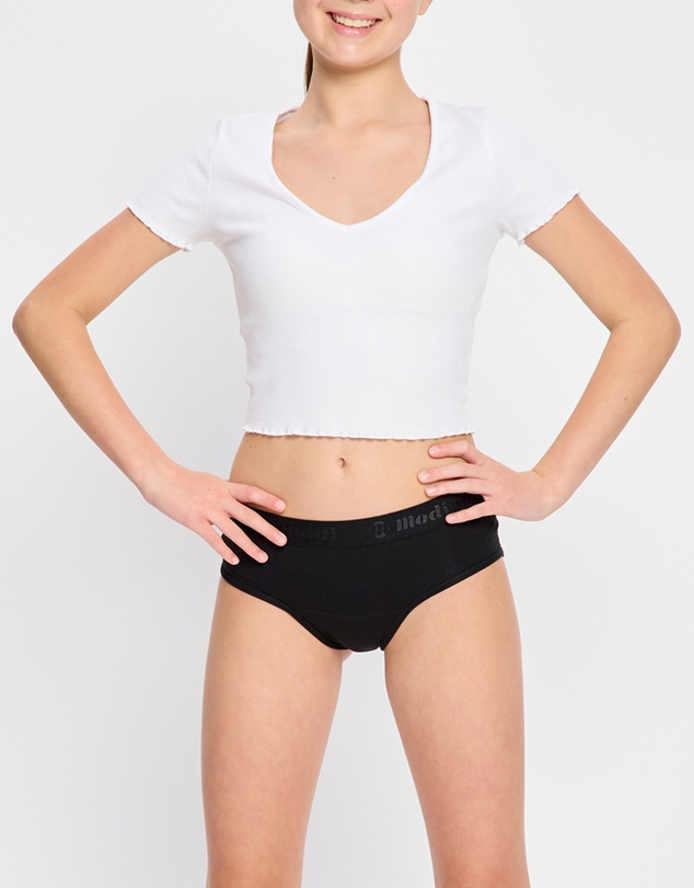 Modibodi - Teen Hipster Boyleg Moderate Absorbency