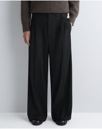 COS - Pleated Wool Relaxed-Fit Wide-Leg Trousers
