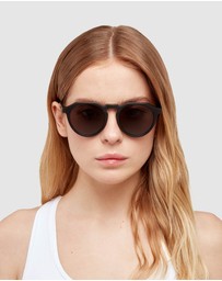 Hawkers Co - Polarized Black Black Warwick Raw Sunglasses for Men and Women UV400