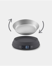 Joseph Joseph - SwitchScale™ 2-in-1 Switch Digital Scale with Reversible Lid (Grey)
