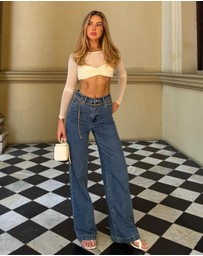 Abrand - 94 High & Wide Eva Organic Jean
