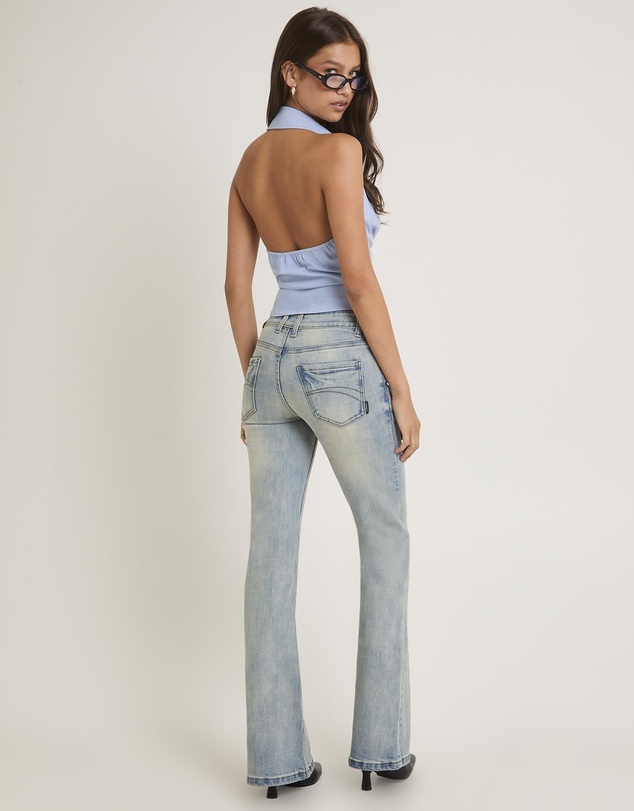 Insight - Rita Low Rise Flare Denim Jeans