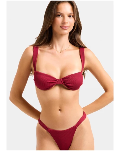 Subtitled - Rib Thick Strap Underwire