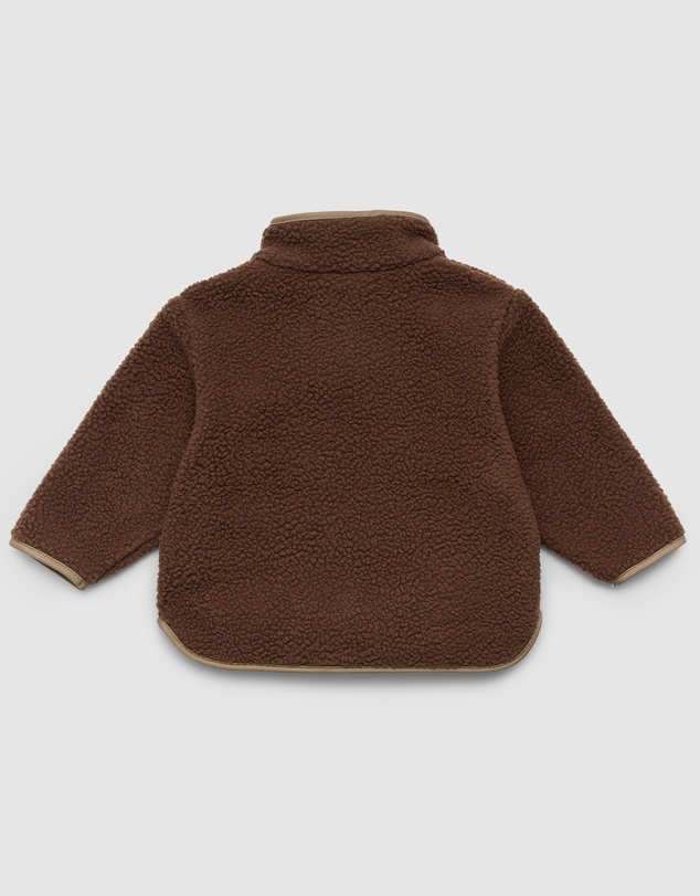 Crywolf - BABY SHERPA JACKET Pinecone