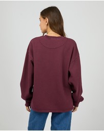 All About Eve - Aae Washed Box Crew Wine