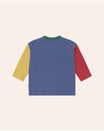 Huxbaby - Colour Block Construction Top - Babies-Kids