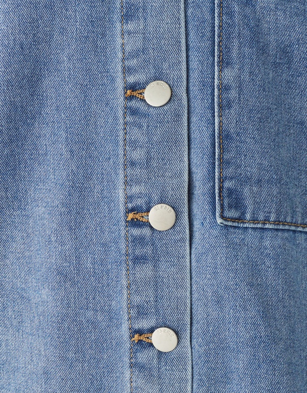 ST MRLO - Denim Shirt Dress