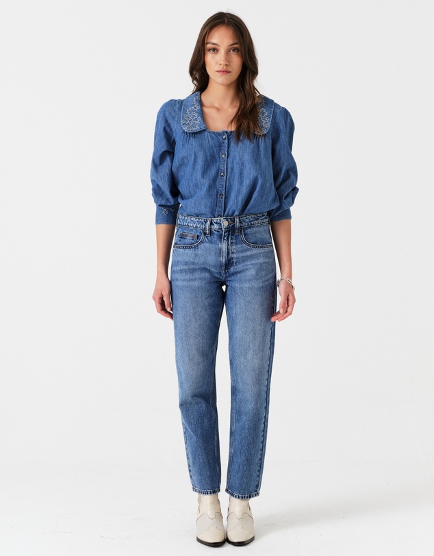 Seventy + Mochi Denim - Cara Jean in Napa