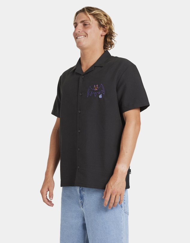 Volcom - Mens Featured Artist Ozzy Woven Short Sleeve Shirt